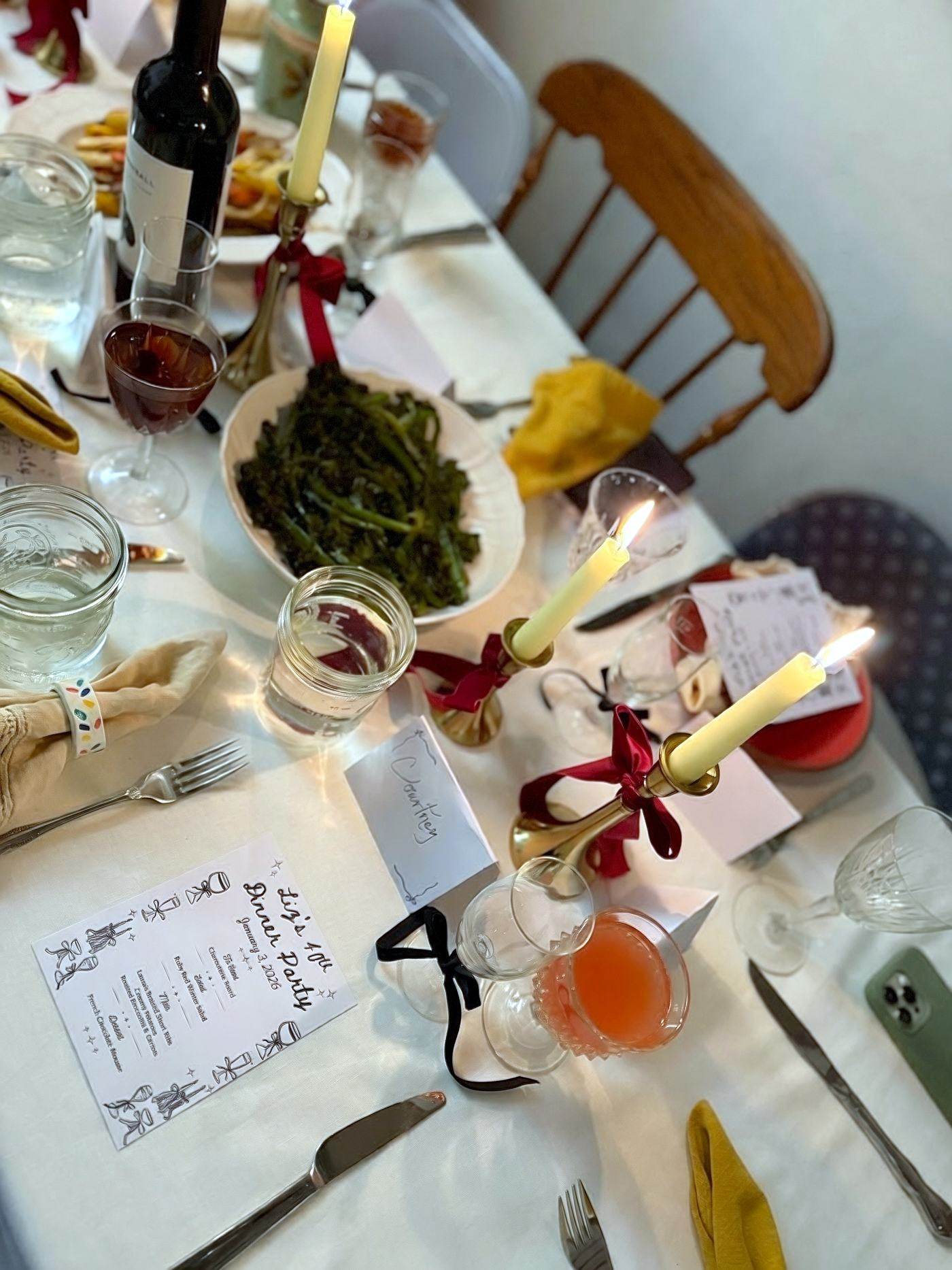 A 40th birthday celebration styled by Niche Designs